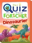 Cover-Bild zum Titel 'Das Quiz für kleine Forscher - Dinosaurier' von 'Klara Wiesel'