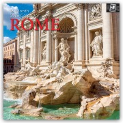 Cover-Bild zum Titel 'Rome - Rom 2026 - 16-Monatskalender' von 'Gifted Stationery Co. Ltd'