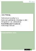 Cover-Bild zum Titel 'Stellenwert von Fächern historisch-politischer Bildung aus der Perspektive von Lehrkräften berufsbildender Schulen in Schleswig-Holstein' von 'Jonas Theissig'