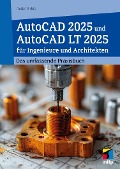 Cover-Bild zum Titel 'AutoCAD 2025 und AutoCAD LT 2025 für Ingenieure und Architekten' von 'Detlef Ridder'