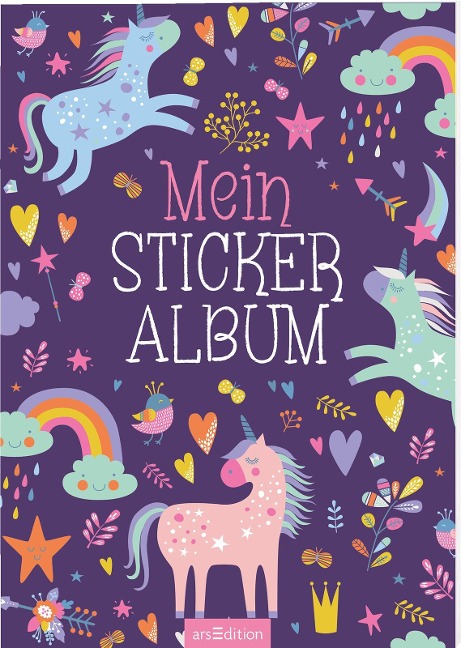 Mein Stickeralbum - Einhörner - 