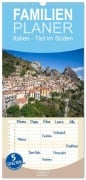Cover-Bild zum Titel 'Familienplaner 2027 - Italien - Tief im Süden mit 5 Spalten (Wandkalender, 21 x 45 cm) CALVENDO' von 'Thomas Bugdoll'