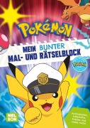 Cover-Bild zum Titel 'Pokémon Activity-Buch: Pokémon Mein bunter Mal- und Rätselblock' von ''