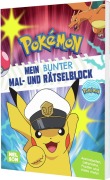 Cover-Bild zum Titel 'Pokémon Activity-Buch: Pokémon Mein bunter Mal- und Rätselblock' von ''