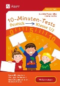 10-Minuten-Tests Deutsch - Klasse 1/2 - Dörthe Herrler, Gabriele Pfannmüller