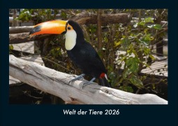 Cover-Bild zum Titel 'Welt der Tiere 2026 Fotokalender DIN A4' von 'Tobias Becker'