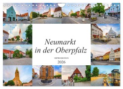 Cover-Bild zum Titel 'Neumarkt in der Oberpfalz Impressionen (Wandkalender 2026 DIN A4 quer), CALVENDO Monatskalender' von 'Dirk Meutzner'