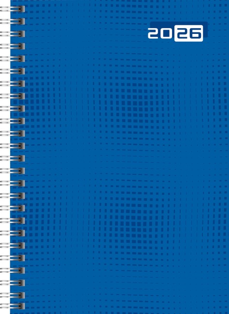 rido/idé 7021007026 | Buchkalender Mod. futura 2 2026 | A5, Papier, blau - 