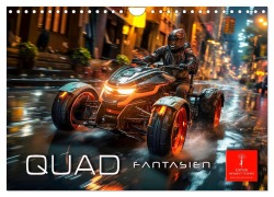 Cover-Bild zum Titel 'Quad Fantasien (Wandkalender 2026 DIN A4 quer), CALVENDO Monatskalender' von 'Peter Roder'