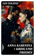 Cover-Bild zum Titel 'Anna Karenina + Krieg und Frieden' von 'Leo Tolstoi'