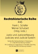 Cover-Bild zum Titel 'Justiz und Justizverfassung- Judiciary and Judicial System' von ''
