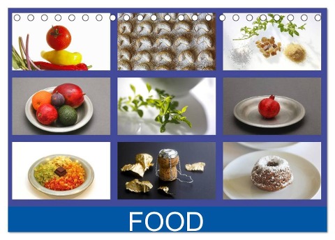 Food (Tischkalender 2024 DIN A5 quer), CALVENDO Monatskalender - Thomas Jäger