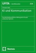 Cover-Bild zum Titel 'KI und Kommunikation' von 'Thorsten Hotz'