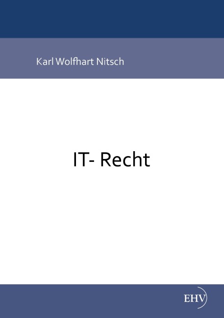 IT-Recht - Karl Wolfhart Nitsch