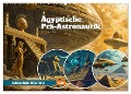 Ägyptische Prä-Astronautik - Science Fiction Götter im All (Wandkalender 2025 DIN A2 quer), CALVENDO Monatskalender - Anja Frost