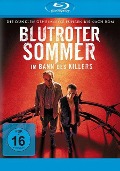 Cover-Bild zum Titel 'Blutroter Sommer - Im Bann des Killers' von 'Berna González Harbour, Belén Macías, Helio Mira, Paula Olaz'