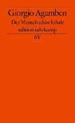 Der Mensch ohne Inhalt - Giorgio Agamben