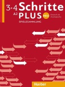 Cover-Bild zum Titel 'Schritte plus Neu 3+4 A2 Deutsch als Zweitsprache. Spielesammlung' von 'Cornelia Klepsch'
