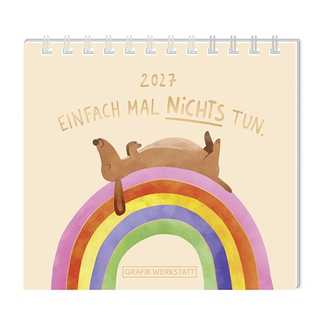 Mini-Kalender 2027 Einfach mal nichts tun. - 