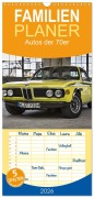 Cover-Bild zum Titel 'Familienplaner 2026 - Autos der 70er mit 5 Spalten (Wandkalender, 21 x 45 cm) CALVENDO' von '(C) 2023 By Insideportugal'