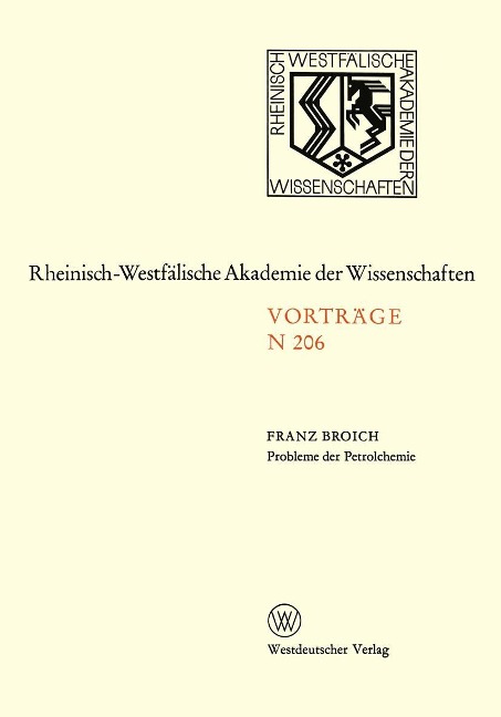 Probleme der Petrolchemie - Franz Broich
