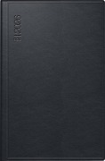 rido/idé 7016288906 | Taschenkalender Mod. Industrie II 2026 | A7, Leder, schwarz - 