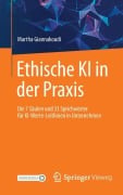 Cover-Bild zum Titel 'Ethische KI in der Praxis. Die 7 Säulen und 33 Sprichwörter für KI-Werte-Leitlinien in Unternehmen' von 'Martha Giannakoudi'