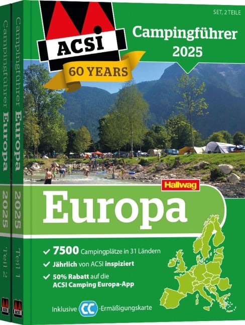 ACSI Campingführer Europa 2025 - 