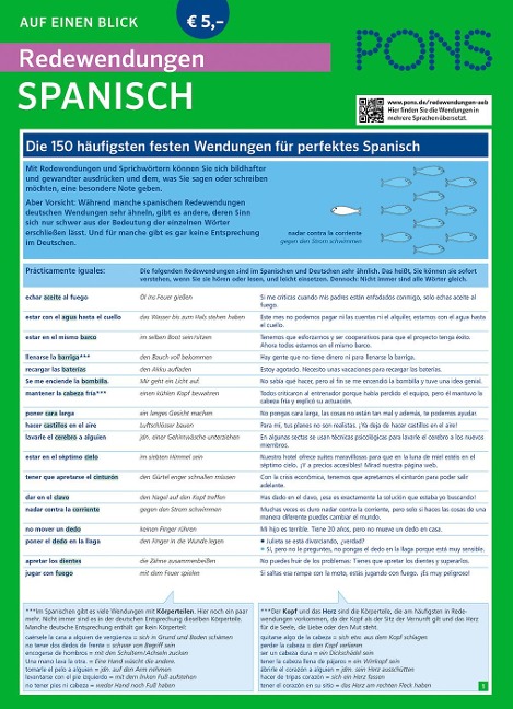 PONS Redewendungen Spanisch auf einen Blick - 