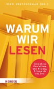 Cover-Bild zum Titel 'Warum wir lesen' von ''
