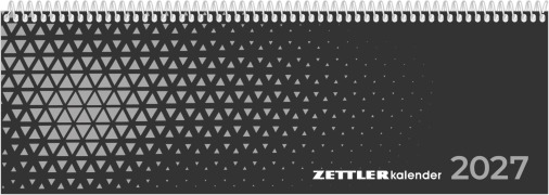 Cover-Bild zum Titel 'Tischkalender Expert schwarz 2027' von ''