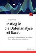 Cover-Bild zum Titel 'Einstieg in die Datenanalyse mit Excel' von 'George Mount'