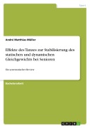 Cover-Bild zum Titel 'Effekte des Tanzes zur Stabilisierung des statischen und dynamischen Gleichgewichts bei Senioren' von 'André Matthias Müller'