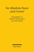 Cover-Bild zum Titel 'Der öffentliche Dienst "nach Corona"' von ''