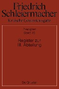 Cover-Bild zum Titel 'Register' von ''