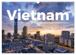 Cover-Bild zum Titel 'Vietnam - Einzigartige Städte und wunderschöne Natur. (Wandkalender 2026 DIN A3 quer), CALVENDO Monatskalender' von 'M. Scott'