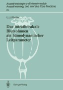 Cover-Bild zum Titel 'Das intrathorakale Blutvolumen als hämodynamischer Leitparameter' von 'Ulrich J. Pfeiffer'