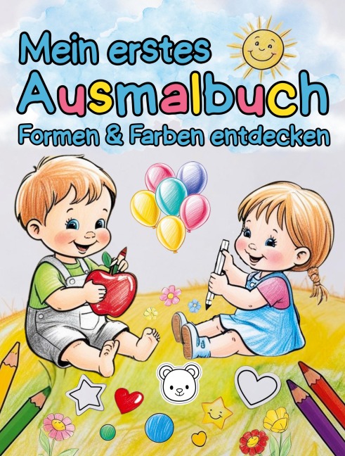 Mein erstes Ausmalbuch für Kinder ab 2 Jahre - S & L Creative Collection