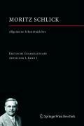 Allgemeine Erkenntnislehre - Moritz Schlick