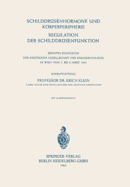 Schilddrüsenhormone und Körperperipherie. Regulation der Schilddrüsenfunktion - 