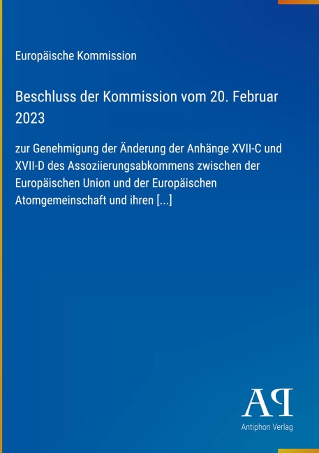 Beschluss der Kommission vom 20. Februar 2023 - Europäische Kommission