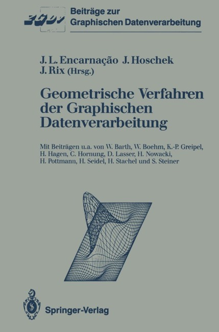 Geometrische Verfahren der Graphischen Datenverarbeitung - 