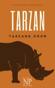Cover-Bild zum Titel 'Tarzan - Band 4' von 'Edgar Rice Burroughs'