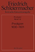 Cover-Bild zum Titel 'Predigten 1830-1831' von ''