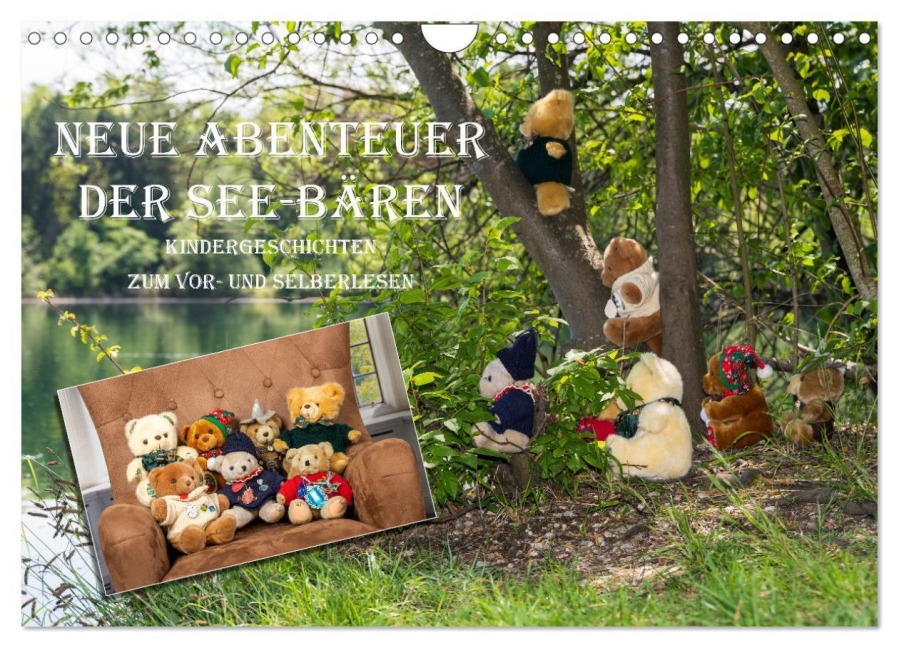 Neue Abenteuer der See-Bären (Wandkalender 2026 DIN A4 quer), CALVENDO Monatskalender - Idee und Texte Andreas Schneller