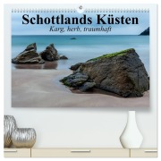 Cover-Bild zum Titel 'Schottlands Küsten. Karg, herb, traumhaft (hochwertiger Premium Wandkalender 2026 DIN A2 quer), Kunstdruck in Hochglanz' von 'Elisabeth Stanzer'