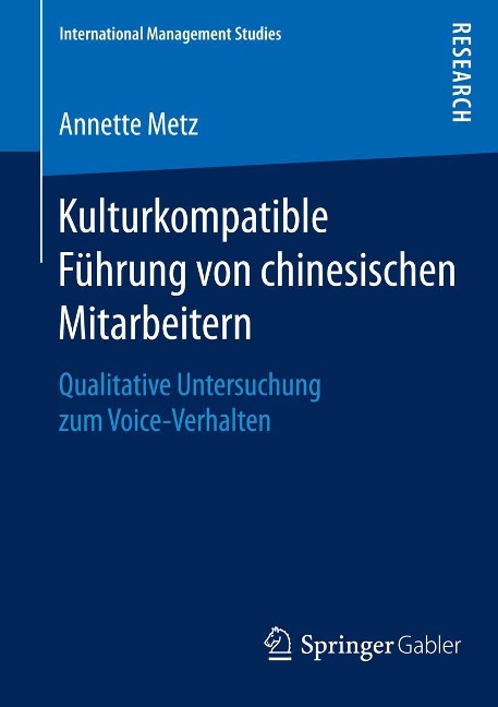 Kulturkompatible Führung von chinesischen Mitarbeitern - Annette Metz