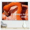 Flamingo Art 2025 (hochwertiger Premium Wandkalender 2025 DIN A2 quer), Kunstdruck in Hochglanz - Max Steinwald