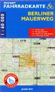 Cover-Bild zum Titel 'Pocket-Fahrradkarte Berliner Mauerweg 1:60 000' von ''