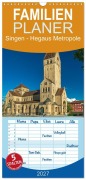Cover-Bild zum Titel 'Familienplaner 2027 - Singen - Hegaus Metropole mit 5 Spalten (Wandkalender, 21 x 45 cm) CALVENDO' von 'Giuseppe Di Domenico'